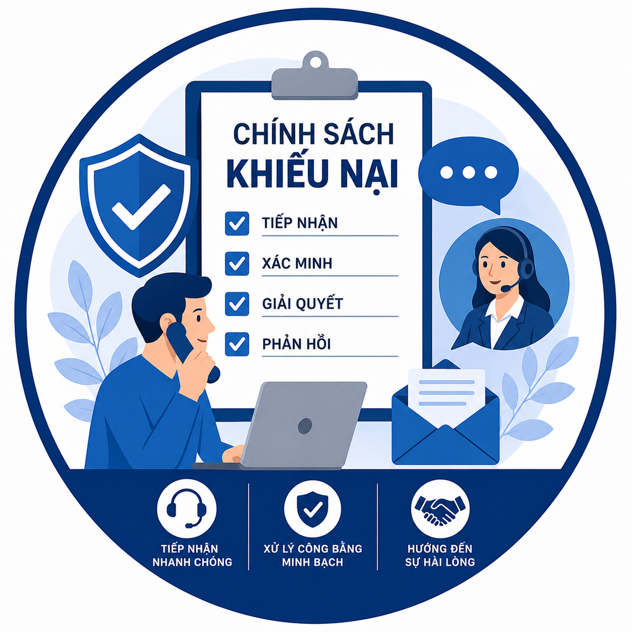 Chính Sách Giải Quyết phản ánh- Khiếu Nại&nbsp;